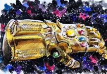Contest: Win an Infinity Gauntlet painting from Breon Bliss!